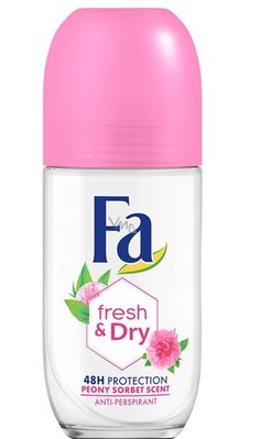 Антиперспірант кульковий жіночий Fa Fresh&Dry з ароматом півонії сорбет 50 мл (9000101251227) VBВ00138400 фото