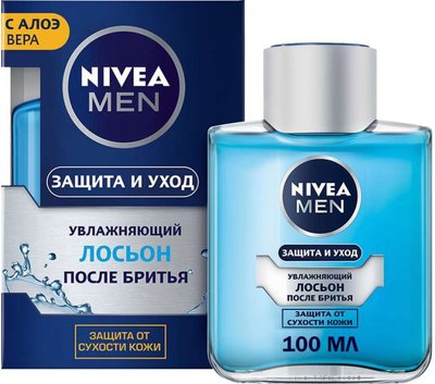 Лосьйон після гоління Nivea Men з алое вера та провітаміном В5 100 мл (4005900369017) VBВ00279778 фото