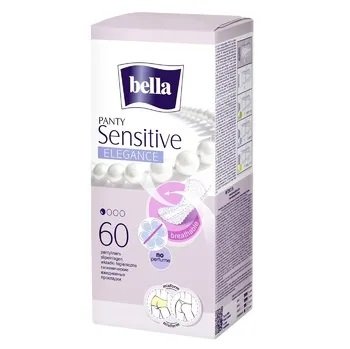 Щоденні гігієнічні прокладки Bella Panty Sensitive Elegance 50+10 шт (5900516311483) VBВ00191336 фото