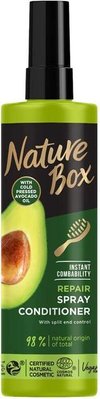 Експрес-кондиціонер Nature Box для відновлення волосся і проти посічених кінчиків з олією авокадо холодного пресування 200 мл (90408779) VBВ00099652 фото