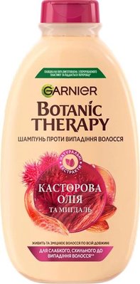 Шампунь Garnier Botanic Therapy Масло растительное и Миндаль Укрепляющий шампунь для слабых, склонных к выпадению волос 400 мл (3600541989429) VBВ00044856 фото