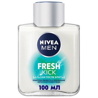 Бальзам после бритья Nivea Men Fresh Kick 100 мл (4005900843289) VBВ00279780 фото