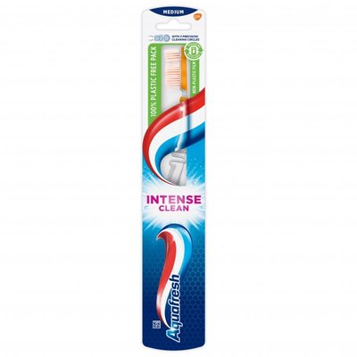 Зубная щетка Aquafresh Intense Clean medium 1 шт (5054563927835) VBВ00281867 фото