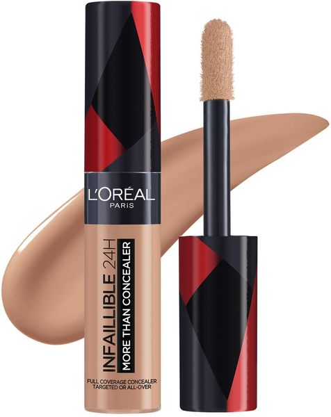 Багатофункціональний стійкий консилер для обличчя L`Oréal Paris Infaillible More than concealer 328 Lin 11 мл (30150638) VBВ00093588 фото