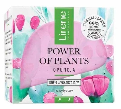 Крем Lirene Power of Plants Opuntia для лица разглаживающий 50 мл (5900717077201) VBВ00304915 фото