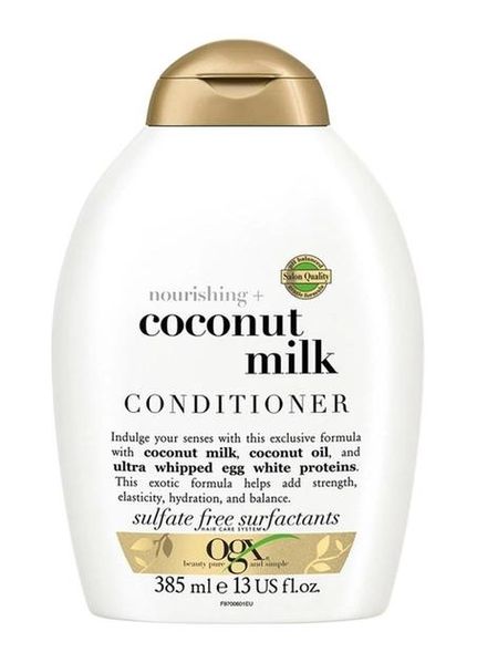 Кондиціонер OGX Coconut Milk Поживний з кокосовим молоком 385 мл (22796970060) VBВ00166736 фото