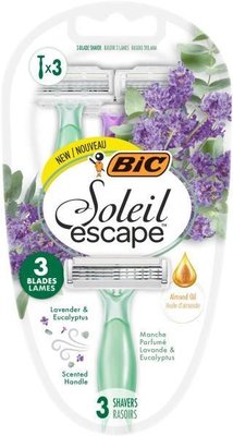 Набор бритв без сменных катриджей BIC Soleil Escape Lavanda 3 шт (3086123710856) VBВ00315503 фото