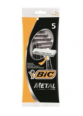 Набор бритв Bic Metal без сменных катриджей 5 шт (3086125705416) VBВ00148663 фото