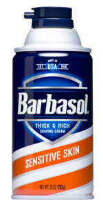 Barbasol Sensitive Skin Піна-крем для гоління для чутливої шкіри С17047 фото