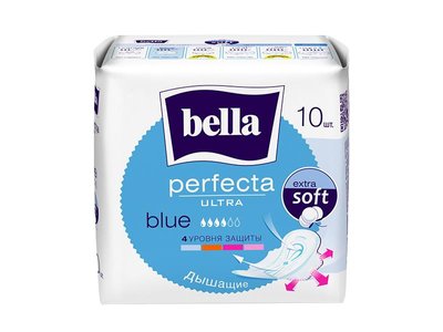 Гігієнічні прокладки Bella Perfecta Ultra Blue 10 шт (5900516305871) VBВ00189469 фото