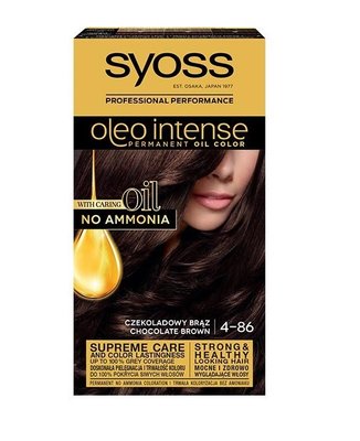 Фарба для волосся Syoss Oleo Intense стійка з оліями 4-86 Шоколадний 115 мл (9000100927055) VBВ00038665 фото