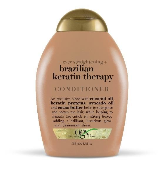 Кондиционер Ogx Brazilian Keratin Smooth Pазглаживающий для укрепления волос 385 мл.(22796976024) VBВ00166562 фото