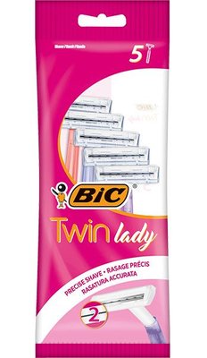 Набір бритв Bic Twin Lady без змінних катриджів 5 шт (3086127500934) VBВ00149077 фото