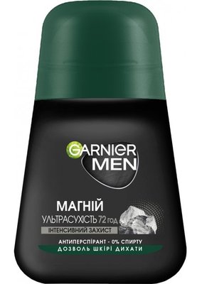 Антиперспирант Garnier Men Mineral Магний Ультрасухость Роликовый 50 мл (3600542310031) VBВ00097674 фото