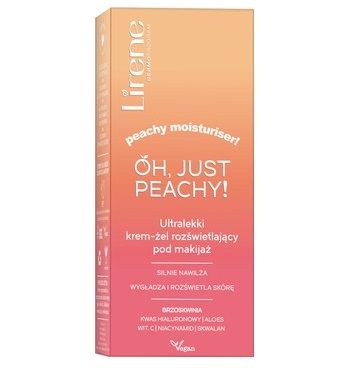 Легкий увлажняющий крем под макияж Lirene Oh, Just Peachy! 50 мл. (5900717765412) VB000074571 фото