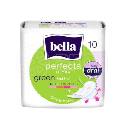 Гігієнічні прокладки Bella Perfecta Ultra Green 10 шт (5900516305994) VBВ00189894 фото