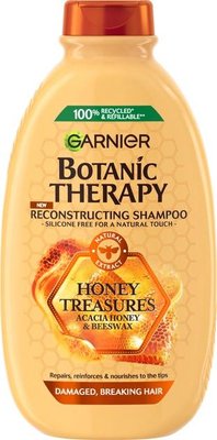 Шампунь Garnier Botanic Therapy Мед и Пчелиный Воск Восстанавливающий для очень поврежденных и секущихся волос 400 мл (3600542094498) VBВ00311716 фото