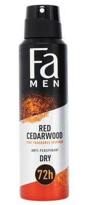 Антиперспірант чоловічий Fa Men Red Cedarwood 150 мл (9000101641356) VBВ00292141 фото