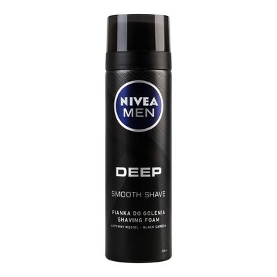 Пена для бритья Nivea Men Deep 200 мл (5900017061894) VBВ00280896 фото