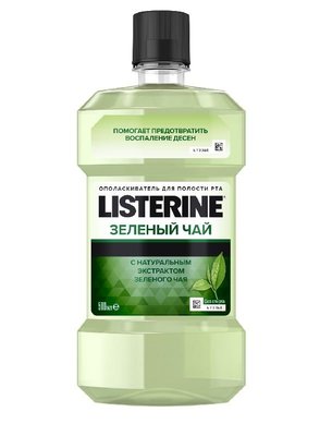 Ополаскиватель для полости рта Listerine Зеленый чай 500 мл.(3574661253411) VBВ00304845 фото