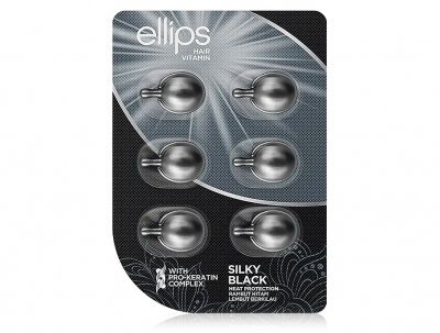 Ellips Витамины для волос Silky Black (6*1мл) С36316 фото