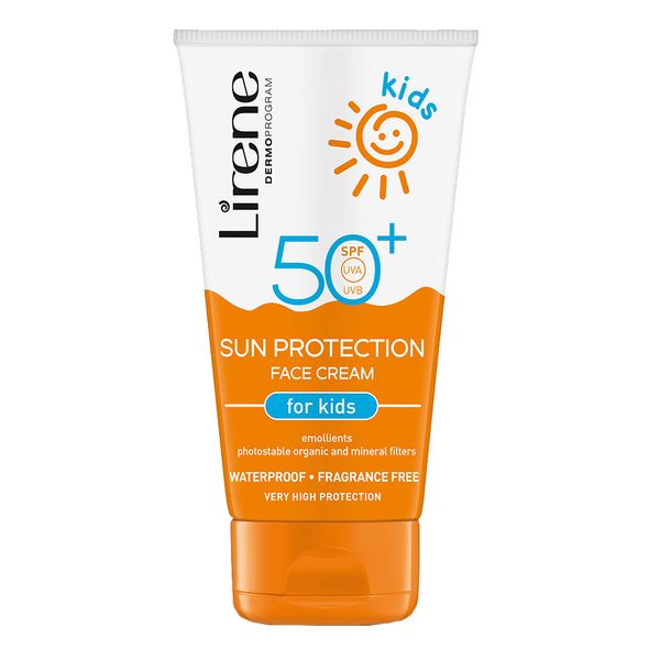 Крем Lirene захист від сонця kids SPF 50 40 мл (5900717315334) VBВ00150626 фото