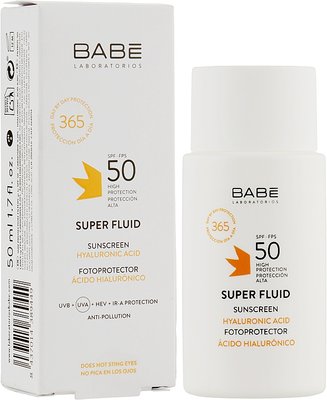 Babe Sun Солнцезащитный супер флюид SPF50+ для всех типов кожи С42155 фото