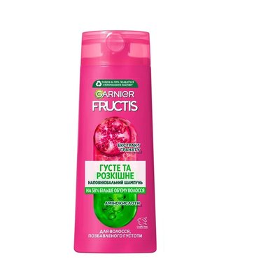 Шампунь Garnier Fructis Густые и Роскошные для волос, лишенные густоты 400 мл (3600541534841) VBВ00018771 фото