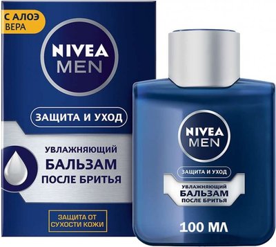 Бальзам после бритья Nivea Men с алоэ вера и провитамином В5 100 мл (4005900369154) VBВ00280257 фото