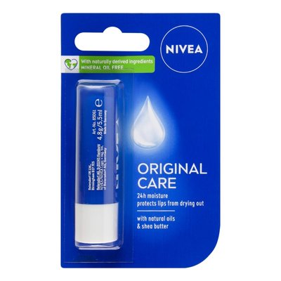 Бальзам для губ Nivea Основной уход 5.5 мл (5900017053332) VBВ00283713 фото