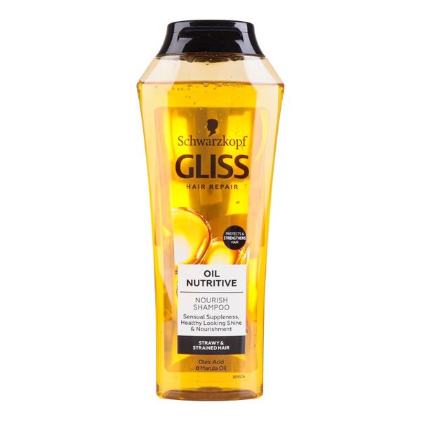 Шампунь Gliss Kur Oil Nutritive для сухого та пошкодженого волосся 250 мл (9000100398435) VB3196      фото